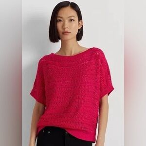 Vibrant Dark Pinkish Red Top